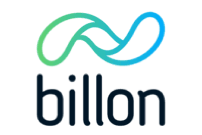 Billon logo, representing their innovative blockchain-based payment solutions.