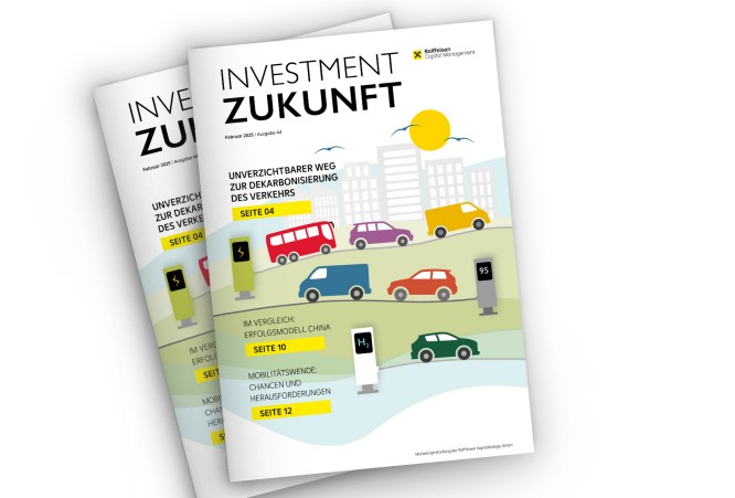 Cover: Nachhaltigkeitsmagazin Investment Zukunft Februar 2025